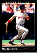 1993 Pinnacle Mike Greenwell