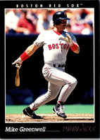 1993 Pinnacle Mike Greenwell #102