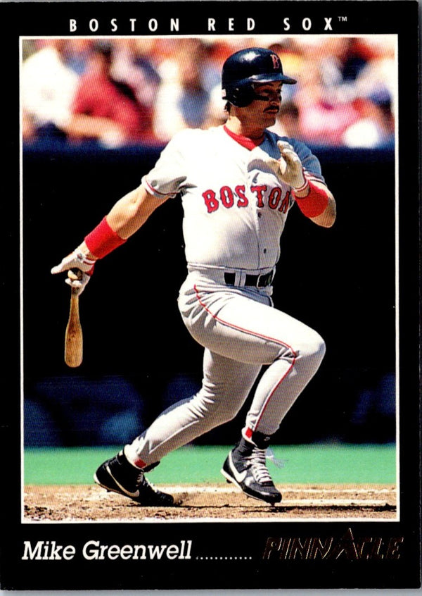 1993 Pinnacle Mike Greenwell #102