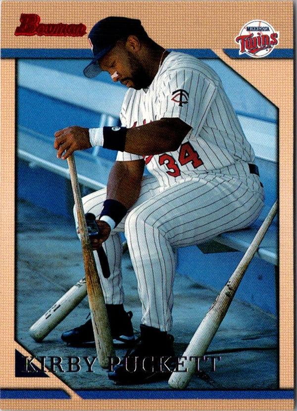 1996 Bowman Kirby Puckett #98