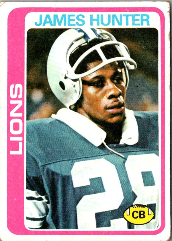 1978 Topps James Hunter #389 Rookie