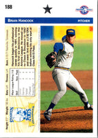 1992 Upper Deck Minors Brian Hancock #188