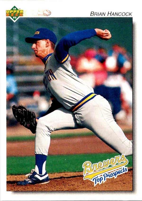 1992 Upper Deck Minors Brian Hancock #188