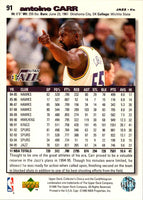 1995 Collector's Choice Antoine Carr #91