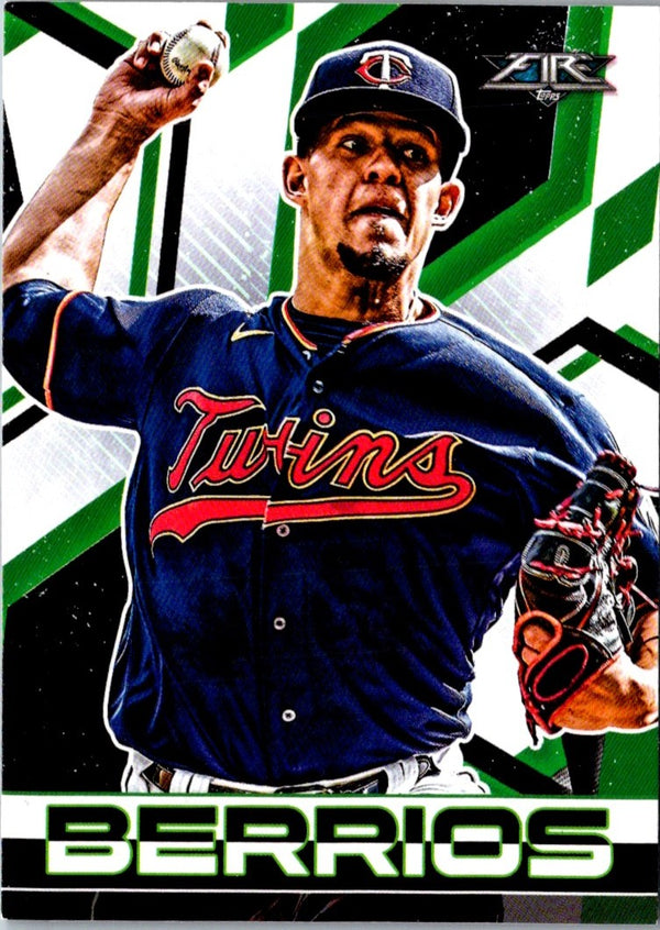 2021 Topps Fire Jose Berrios #119