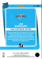 2021 Donruss Rated Rookies Joe Wieskamp #230