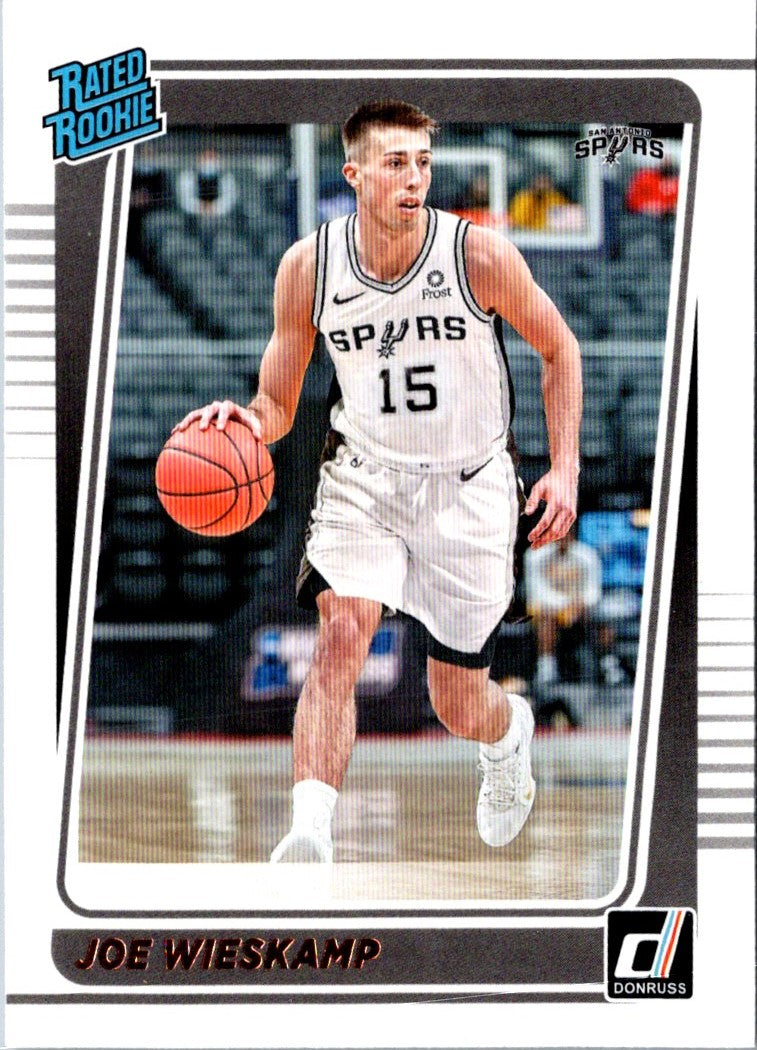 2021 Donruss Rated Rookies Joe Wieskamp