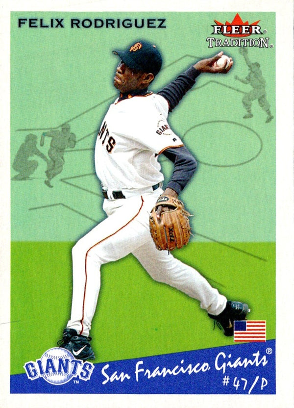 2002 Fleer Tradition Felix Rodriguez #144