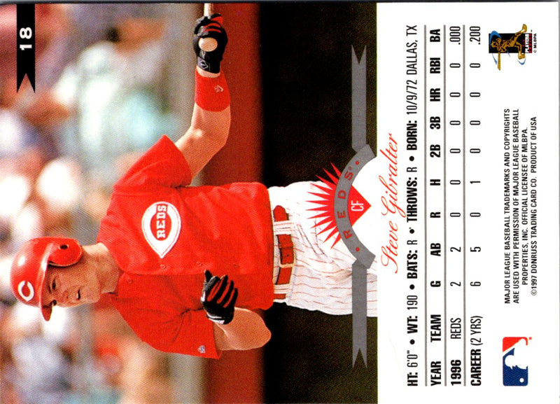 1997 Leaf Steve Gibralter