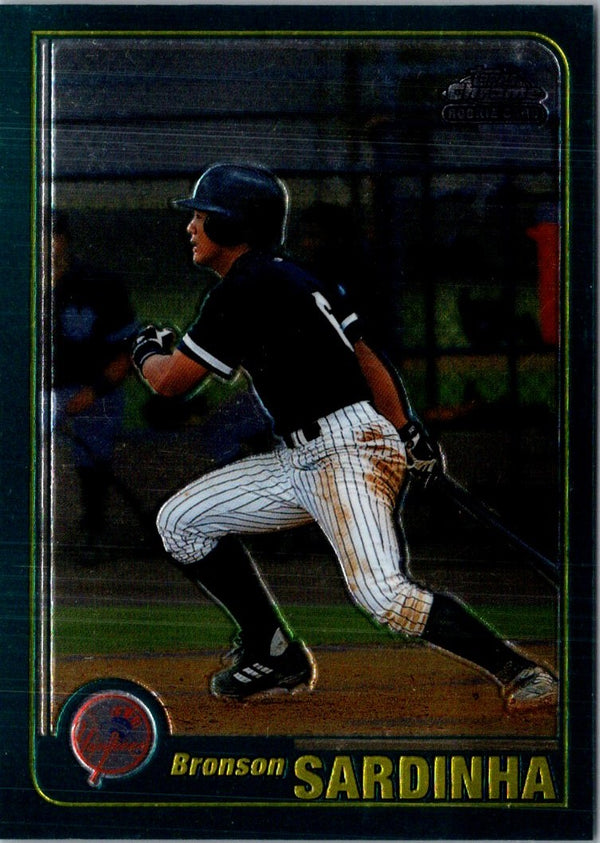 2001 Topps Traded & Rookies Bronson Sardinha #T260 Rookie