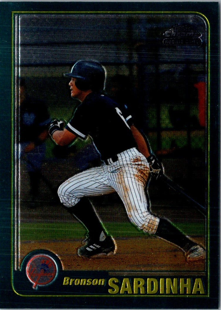 2001 Topps Traded & Rookies Bronson Sardinha