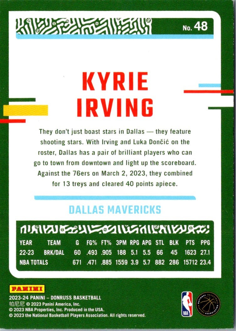 2023 Donruss Kyrie Irving