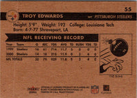 2001 Fleer Tradition Glossy Troy Edwards #55