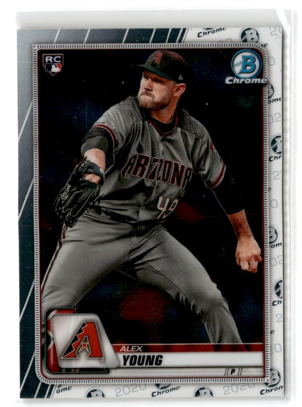 2020 Bowman Chrome Alex Young #66 Rookie