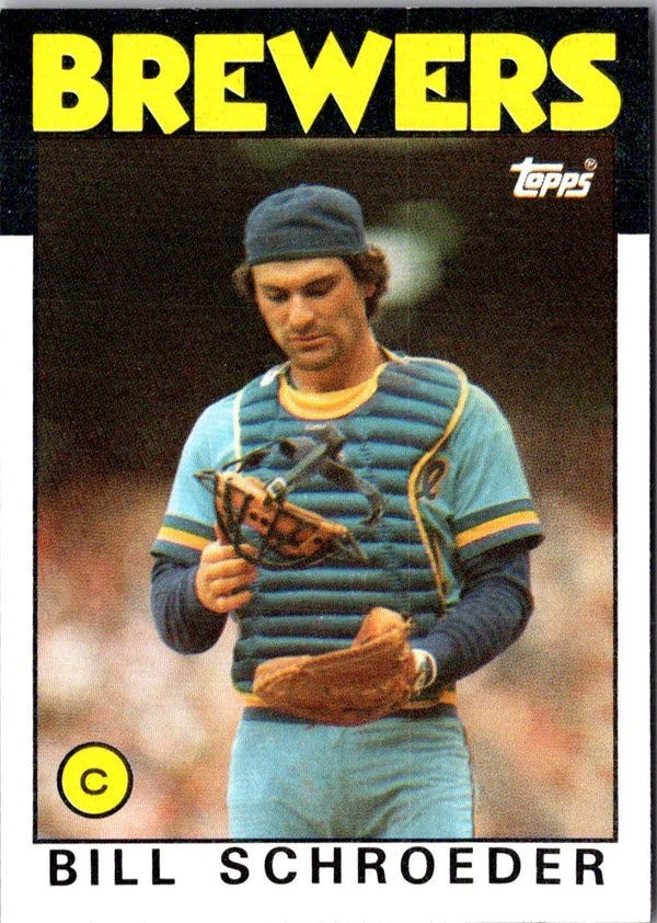 1986 Topps Bill Schroeder #662