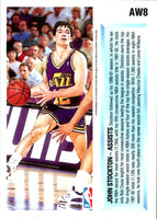 1992 Upper Deck Award Winner Holograms John Stockton #AW8