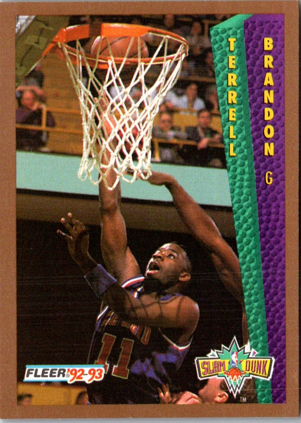 1992 Fleer Terrell Brandon #280