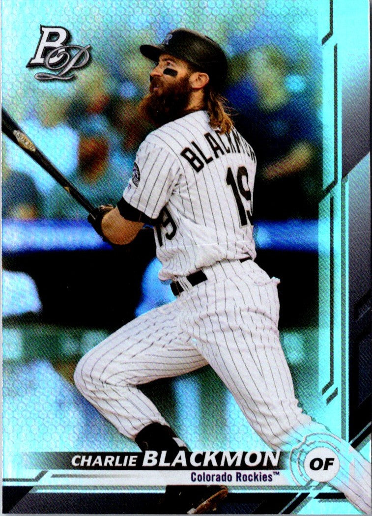 2019 Bowman Platinum Charlie Blackmon