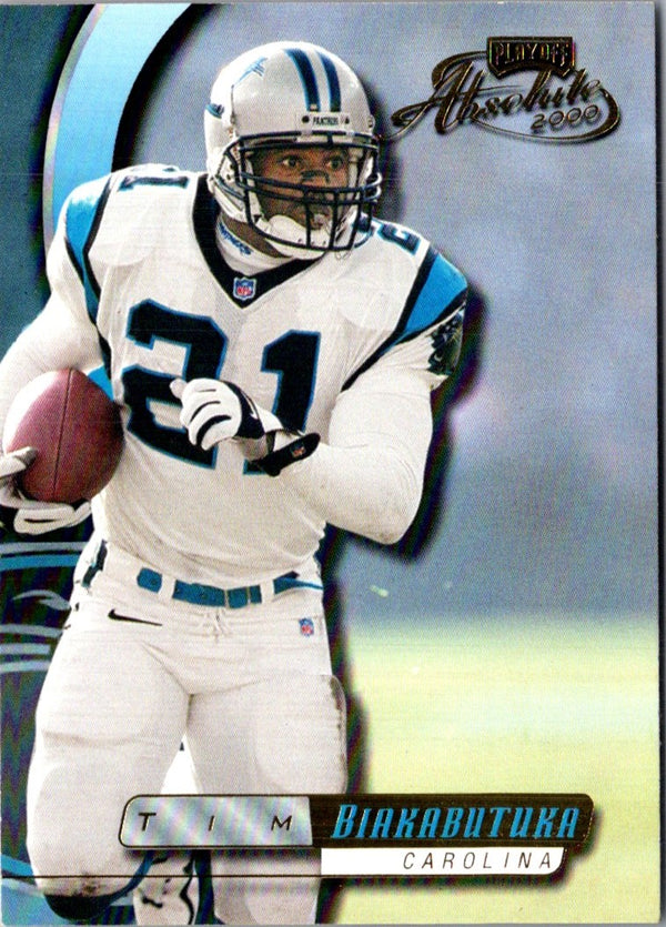 2000 Playoff Absolute Tim Biakabutuka #24