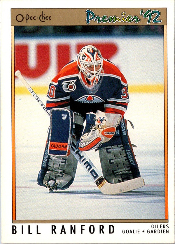 1991 O-Pee-Chee Premier Bill Ranford #18