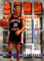1995 Press Pass Premium Draft Picks Brent Barry #15
