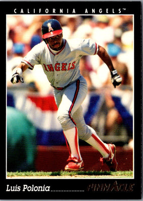 1993 Pinnacle Luis Polonia #31