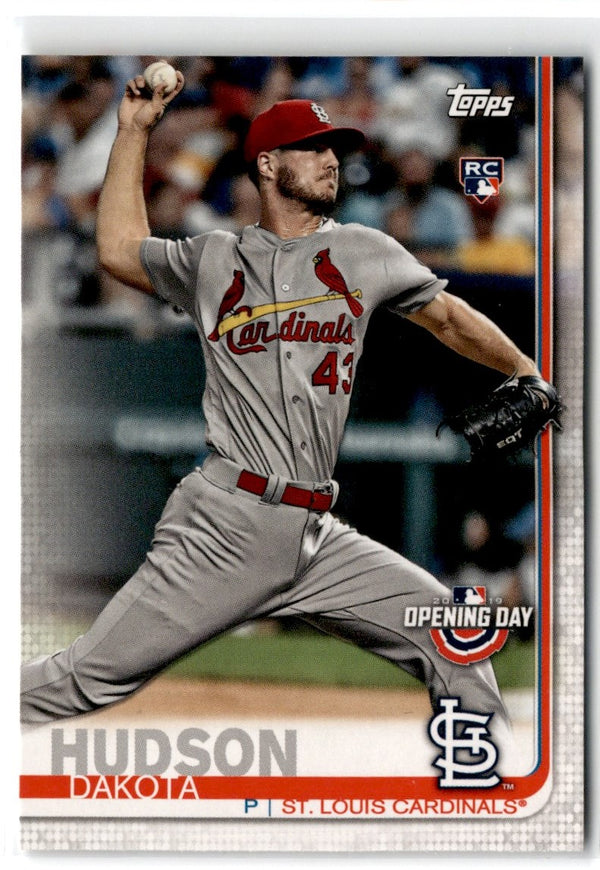 2019 Topps Opening Day Dakota Hudson #116 Rookie