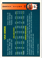 1992 Front Row Draft Picks Gold Van Usher #69