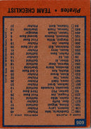 1978 Topps Pittsburgh Pirates