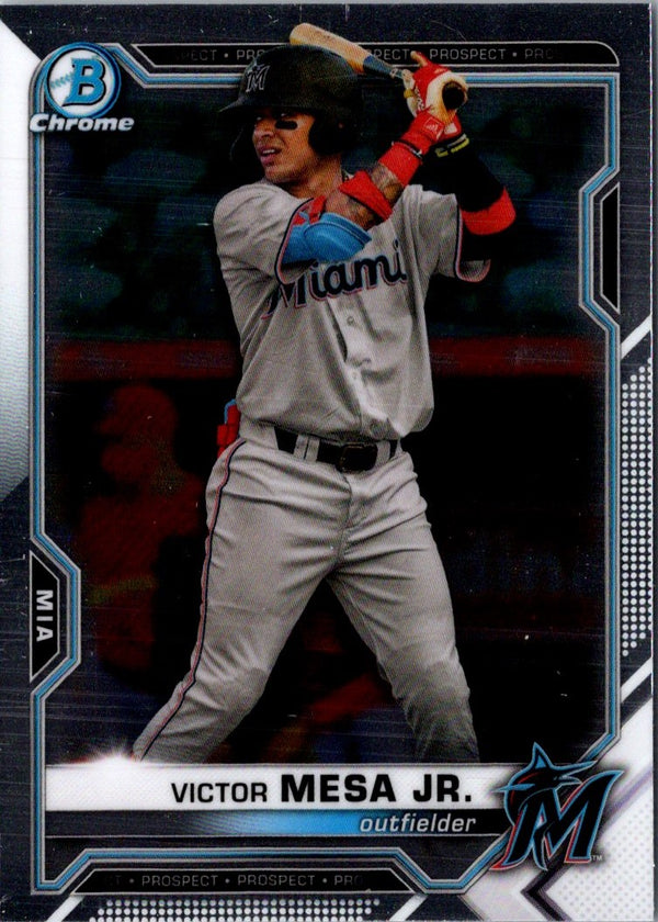 2021 Bowman Draft Chrome Victor Mesa Jr. #BDC-122