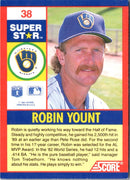 1991 Score 100 Superstars Robin Yount