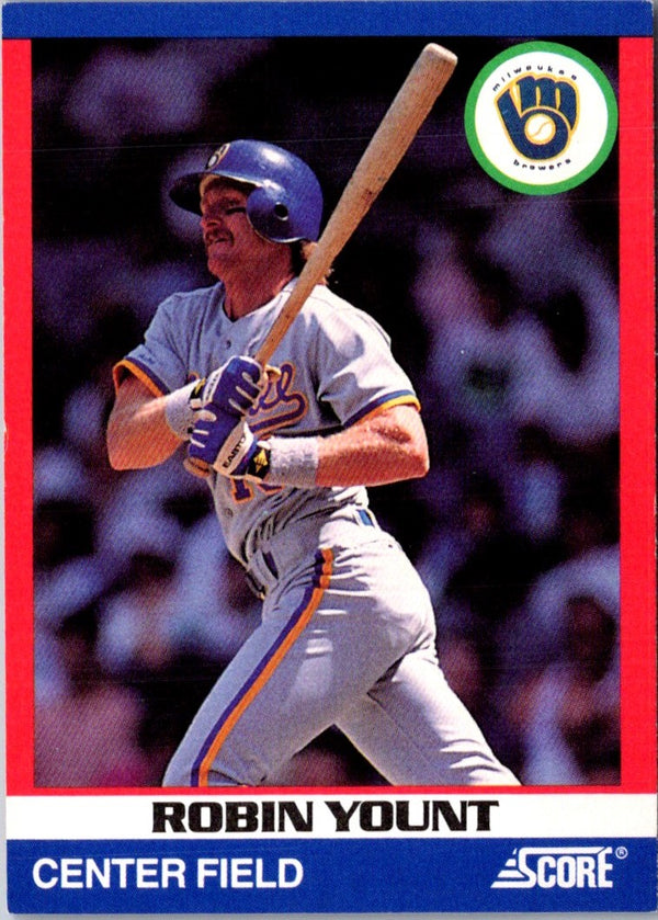 1991 Score 100 Superstars Robin Yount #38