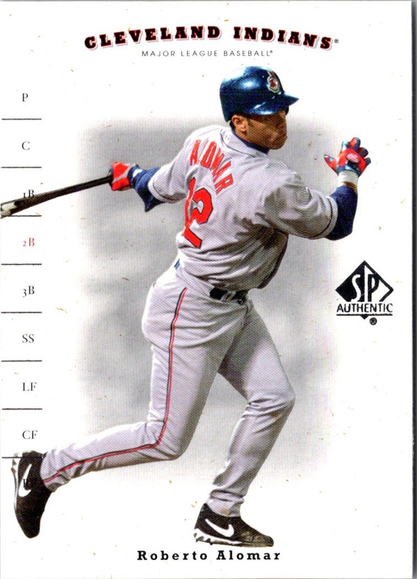 2001 SP Authentic Roberto Alomar #13