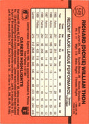 1990 Donruss Dickie Thon