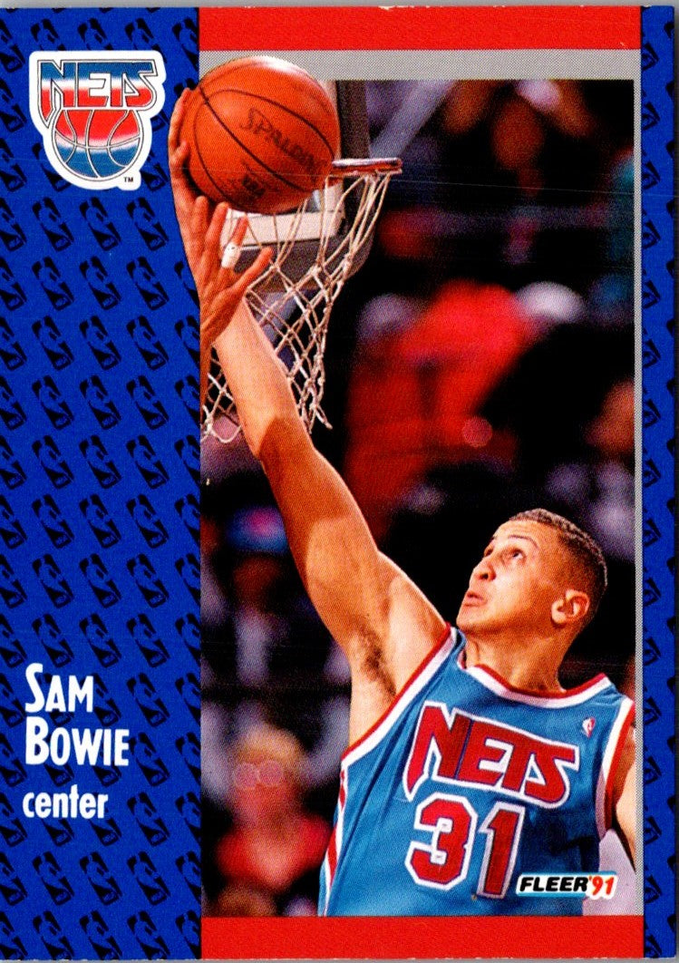 1991 Fleer Sam Bowie