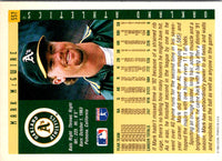 1993 Score Mark McGwire #557