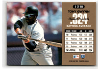 1994 Donruss 90's Dominators Batting Average Tony Gwynn #1