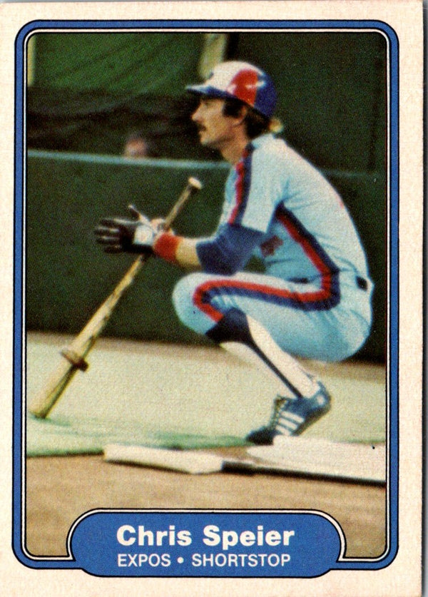 1982 Fleer Chris Speier #209