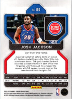2021 Panini Prizm Blue Josh Jackson #190