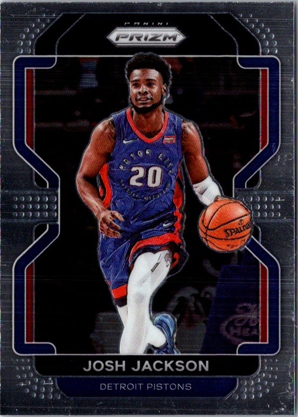 2021 Panini Prizm Blue Josh Jackson #190