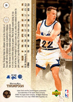 1995 Classic Superior Pix Chrome Gold Brooks Thompson #26