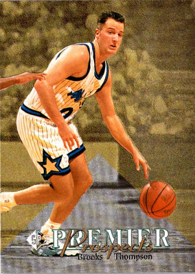 1995 Classic Superior Pix Chrome Gold Brooks Thompson #26