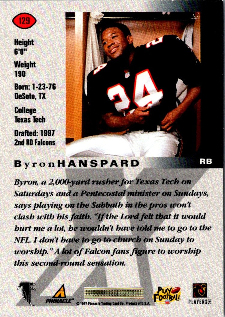 1997 Pinnacle Derrick Thomas