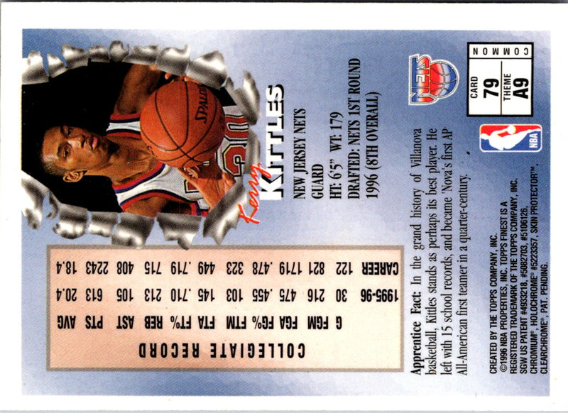 1996 Finest Kerry Kittles