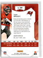 2021 Panini Playoff Red Zone Tom Brady #169