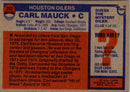 1976 Topps Carl Mauck