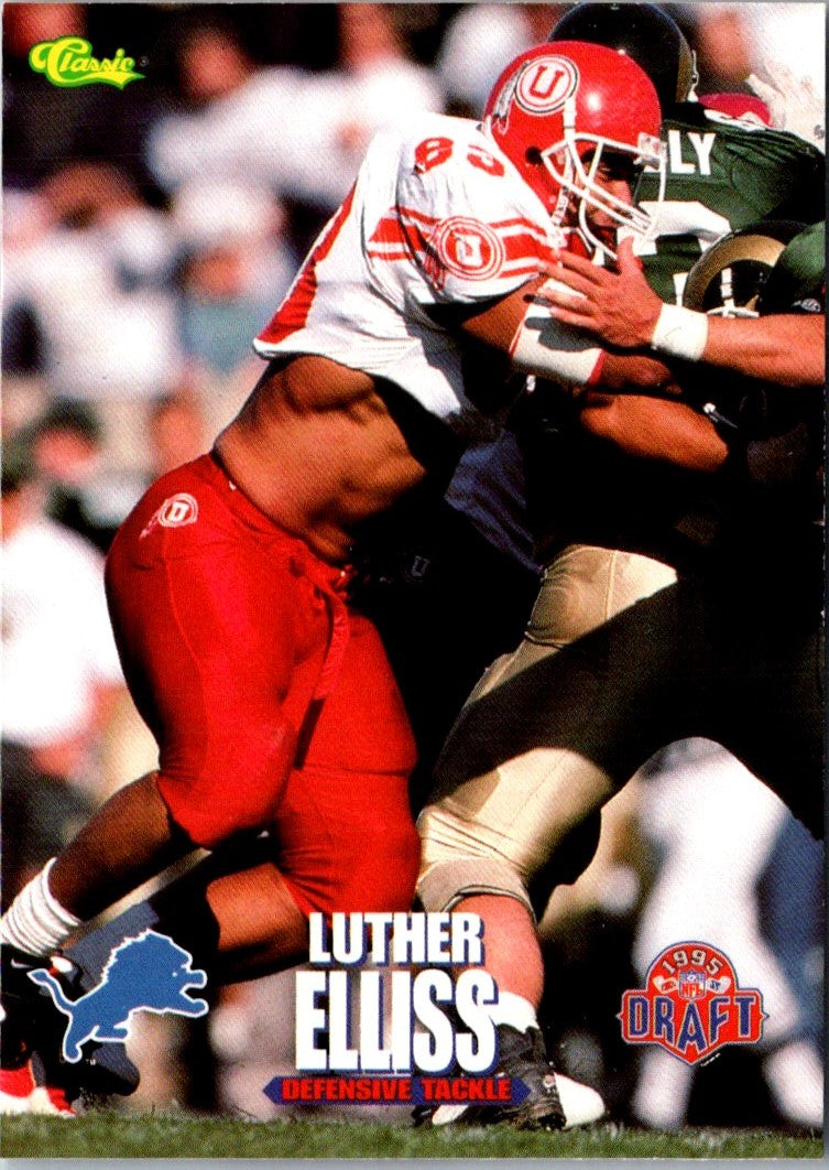 1995 Classic NFL Rookies Luther Elliss