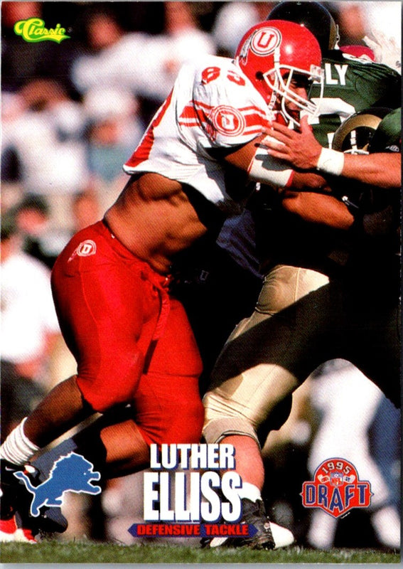 1995 Classic NFL Rookies Luther Elliss #20