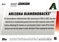 2019 Topps Franchise Feats Randy Johnson #FF-2