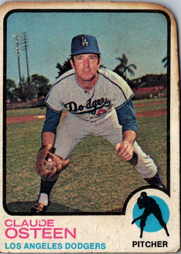 1973 O-Pee-Chee Claude Osteen #490